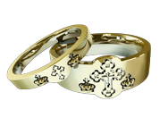 Matching Orthodox Wedding Bands